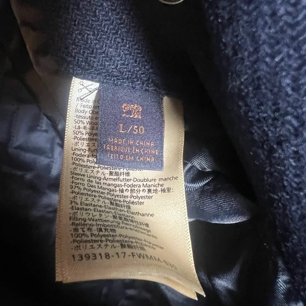Scotch & Soda Dark Blue Textured Blazer - Picture 7 of 12